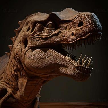 3D model Tarbosaurus (STL)